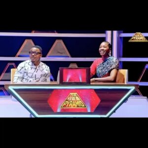 Enyinna Nwigwe Instagram - Happiness is when you make lots & lots of money having fun with your favorite celebrities! Congratulations to the winners 🎊

Thanks for bringing your awesome energy to the show! @realwarripikin @aproko_doctor 
.
.
.
.
.
.
.
Watch Pyramid Game Show, every Saturday on African Magic Showcase Ch 151 6:30 pm WAT and African Magic Family Ch 154 by 7:00 pm WAT

Repeats on African Magic Showcase Channel 151  Tuesdays 11.30am WAT 

African Magic Family Channel 154 Wednesdays 2PM WAT

Follow @pyramidgameshowng to win prizes from home!