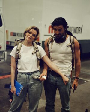 Eoin Macken Instagram - Episode 3 of #labrea is out tonight on @nbc @peacock and it’s a very serious episode with very serious time parallax dimensional questions and very serious ‘Gavin & Maya’ interactions and everything is super serious and we took it appropriately seriously on set. #labrea @claudia.w.pdf