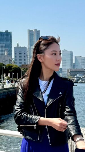Erena Mizusawa Instagram - 横浜にお出かけ🐼🩵

 #横浜 #yokohama #横浜中華街