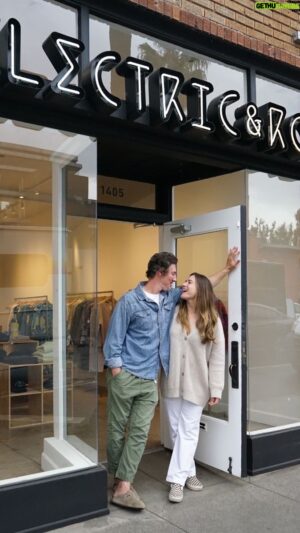 Eric Balfour Instagram - I'm so proud to tell everyone that we have opened our first brick & mortar store for @electricandrose! This is the culmination of so many people's hard work, especially my incredible wife who is the heart & soul of E&R. Please come down and visit, share this post, and tell everyone you know to come and do their holiday shopping!