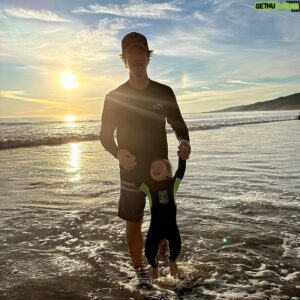 Eric Balfour Instagram - My incredible wife caught this moment of pure life. I try to remind myself to stay present in these moments, which isn't always easy for me. Whether you get a lot of them or only a few, they are rare and special, and really the only thing that matters.