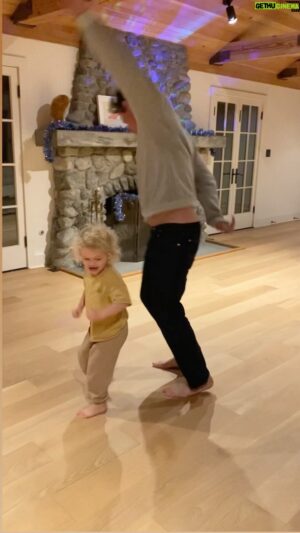 Eric Balfour Instagram - My dude loves The Doors... and totally wiped me out by the end! #ClubBalfour #Dadlife #dancingwiththestars 😉