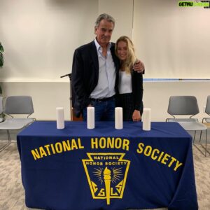Eric Braeden Instagram - My eldest granddaughter’s induction into National Honors Society. We are so proud of her!