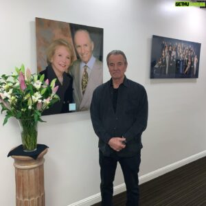 Eric Braeden Instagram - Lee Phillip Bell and Bill Bell, to whom we owe over 40years of Y&R! Lee had enormous influence on Bill’s stories! She passed away last week! Enormous respect!