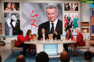 Eric Braeden Instagram - Thank you to the LADIES OF THE TALK FOR THEIR HOSPITALITY! I loved it! @thetalkcbs