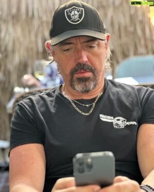Eric Braeden Instagram - My son on the set of his new film. DEN OF THIEVES 2