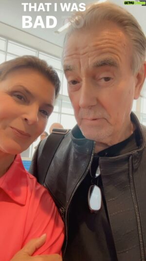 Eric Braeden Instagram - #badtothebone @ericbraedengudegast and @kimberlin_brown on @boldandbeautifulcbs and @youngandrestlesscbs #villian #villians #badgirls #badboy #badgirl #badboys guest appearance by: @katherinekellylang @christianjleblanc