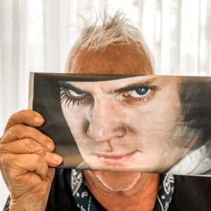 Eric Burdon Instagram - It’s all Greek to me but recognized #myfriend #malcolmmcdowell #stanleykubrick #clockworkorange #tanea #athens #greece