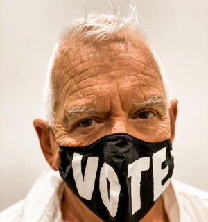 Eric Burdon Instagram - Even though nobody asked my permission, I wasn’t surprised to learn that #Trump #864511320 used #HouseoftheRisingSun for his rally the other day...A tale of sin and misery set in a brothel suits him so perfectly! Far more appropriate for this time in our history might be #WeGottaGetOutofThisPlace. 
This is my answer #vote #saveourdemocracy #bidenharris2020