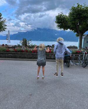 Eric Christian Olsen Instagram - Montreux, Vevey, and the best dessert I've ever tasted at @ze_fork. I don't eat dessert. It's against my religion. When I do eat dessert I only have one bite. Tops. BUT, I ate the whole thing. I forgot to take a picture because I went into a chocolate space time continuum and lost myself. Don't send help. I'm gooooooood. #myswitzerland #inlovewithswitzerland