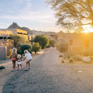Eric Christian Olsen Instagram - Deep mindful Breath. This is our first time in a hotel since before the pandemic, and only the second time we've seen grandma. Feeling overwhelmed with gratitude and joy to be sharing this experience connecting our family again at @fsscottsdale. Life is spectacular but fleeting, celebrate and the ones you love and the special places that spark that joy.