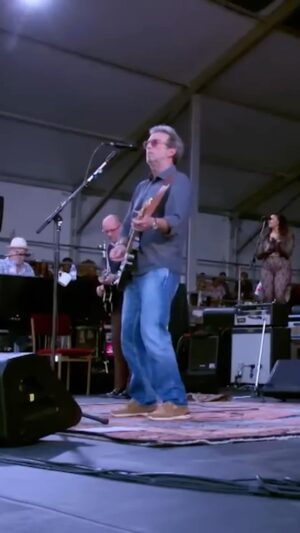 Eric Clapton Instagram - Eric Clapton performing “Crossroads” at the New Orleans Jazz and Heritage Festival (2014).