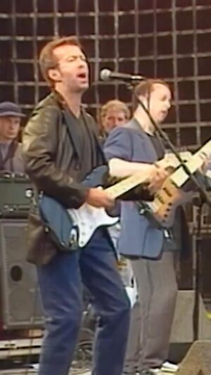 Eric Clapton Instagram - Clapton performing “Badge” at The Prince’s Trust Masters Of Music event in London 1996.