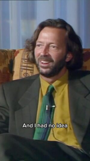Eric Clapton Instagram - Eric Clapton on what it was like to recieve his first guitar. #ericclapton #guitar #behindthemusic