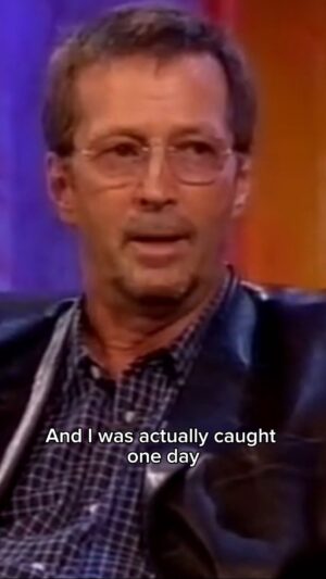 Eric Clapton Instagram - Eric Clapton talks air guitaring on The Frank Skinner Show #EricClapton #Guitar #FrankSkinner #airguitar
