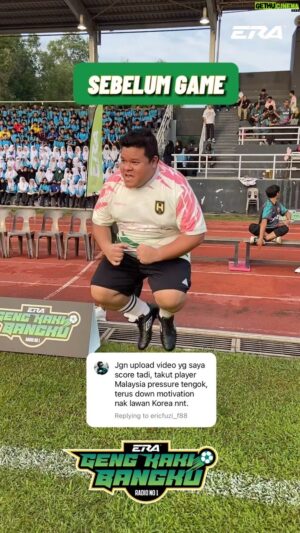 Eric Fuzi Instagram - Alamak sorry @ericfuzi_f88 🤣 Macam kontra je dengan komen awak yang ni 😂😂 Tapi bukan senang tau nak dapat coach team @supersafee_10 🔥 

Jersey: ERA X @peak.kl

#sharERA #GengKakiBangkuERA #ERARadioNo1PalingLegit