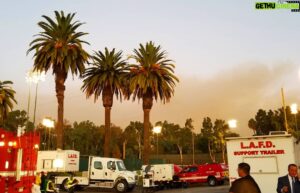 Eric Garcetti Instagram - Thank you @losangelesfiredepartment @lafdairops and everyone for your powerful and brave work today at the #gettyfire Please go to lafd.org for updates or use official @mayorofla account for any help you need.