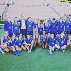 Eric Garcetti Instagram - Great to see @uswnt yesterday getting ready for tonight's game. Congrats again on all that you have achieved and all that you stand for. LA loves you and is proud of the southern California roots, connections, and teams you are a part of. #TeamUSA. Congrats again! #champions