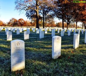 Eric Garcetti Instagram - This past December, I went to Rock Island National Cemetery on the largest island on the Mississippi, to visit the grave of Robert Finney, my Great-Uncle-in-law (my wife's great uncle), an Iowan farm boy who joined the war effort at 17 and who died at Guadalcanal in fierce fighting in November 1942. The victory at Guadalcanal was a critical turning point in the Pacific Theater in World War II, putting Allied forces on the offensive. Uncle Bobby was from Waterloo Iowa, where the famous Sullivan Brothers, who all died in the Naval Battle of Guadalcanal, also hailed from. They came from the same town, crossed the globe halfway around the world to fight for freedom, only to make the ultimate sacrifice on the same day, November 13, 1942. Rest in peace. We remember you Bobby and all who have sacrificed for our freedoms today and every day.