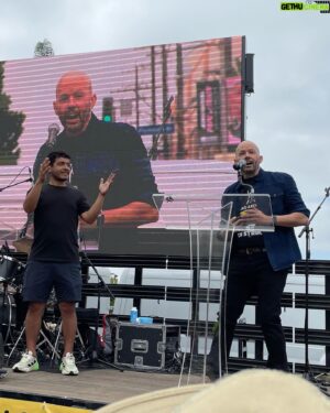 Eric Lange Instagram - This is what #Solidarity looks like! Amazing turnout and vibes at the @sagaftra rally today at Paramount. This was a much needed boost in what has become a vacuum of these “negotiations.” This strike is incredibly hard to weather, but putting us all out there on the streets together has only served to reinforce the love I have for all of my brothers and sisters in this crazy circus life. #StayStrong