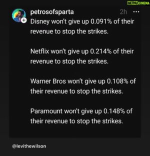 Eric Lange Instagram - Look at this shit. So much shame to go around. #SAGAFTRAstrike