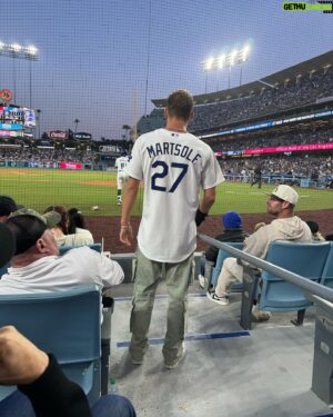 Eric Martsolf Instagram - Took in a game tonight with some boys.
@dodgers @peacock @dayspeacock