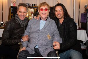 Eric McCormack Instagram - SO grateful to have seen this incredible man in concert so many times over the years (first time: 1981). Thank you, @eltonjohn, for 50  years of brilliance & generosity. @lorengold and I were as happy and humbled as we look! ❤️👏🙏 @davidfurnish