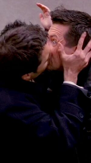 Eric McCormack Instagram - Sometimes art really does imitate life.

This week on #JJAW, @eric_mccormack and @seanhayes chat with @alroker about how the @todayshow influenced one of the first same-sex kisses on network TV.

Head to the link in our bio to listen to the full episode!