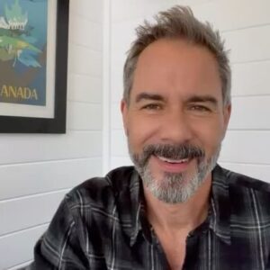 Eric McCormack Instagram - Hey everyone, please join me tomorrow in going #PlaidforDad and help bring awareness to this incredibly important cause. @cancersociety @prostatecancerccs