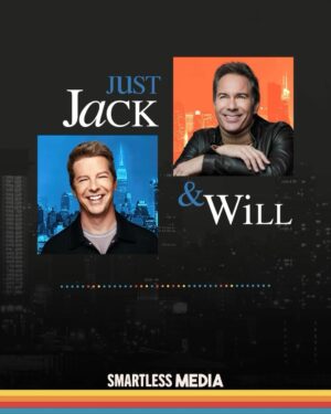 Eric McCormack Instagram - Hey everyone! I’m so excited! The first two episodes of #JustJackAndWill are out now. Link in my bio!

@SmartLessMedia #SmartLessMedia @AmazonMusic @Wonderymedia #JustJackAndWill @seanhayes