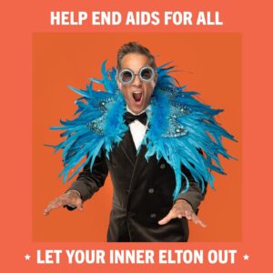 Eric McCormack Instagram - I am always up for a challenge @anneaslett! I am proud let my #InnerElton out in support of the Elton John AIDS Foundation because it will take all of us to end AIDS and the stigma around it. I challenge everyone to join us in letting your Inner Elton out. Show your support and help make a difference. Post your best Inner Elton photo and make sure to tag @ejaf and #InnerElton.