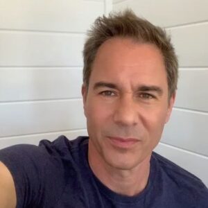 Eric McCormack Instagram - Hey everyone! For the next 12 days, I will be going head to head with seven other Broadway performers to compete in the Red Bucket Match Up! I have partnered with Broadway Cares to help raise money for those in need of health care, rental and food assistance. Every dollar you donate will be matched, doubling your impact! Go to broadwaycares.org/Eric to donate. Link in my bio.