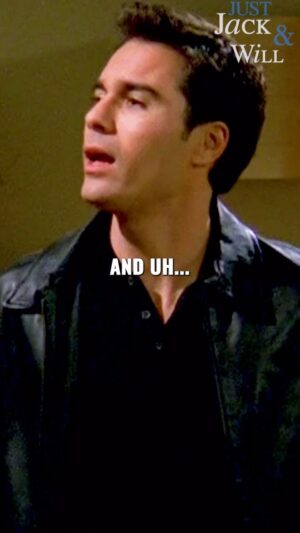 Eric McCormack Instagram - Classic mix-up.

This week on #JJAW @SeanHayes and @eric_mccormack are discussing Episode 216, “Hey La, Hey La, My Ex-Boyfriend’s Back,” with Chris Potter who played Will’s ex-boyfriend Michael. 

Listen now at the link in our bio!