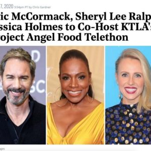 Eric McCormack Instagram - Hey all you @nbcwillandgrace fans, I have a special treat on the @projangelfood LEAD WITH LOVE Emergency Telethon 7 pm to 9 pm tonight on @ktla. @therealdebramessing has  a special message and @seanhayes joins me live