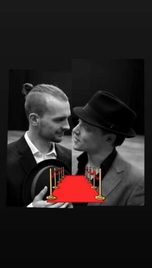 Eric Stehfest Instagram - Ein spontanes Tänzchen mit @svenotten_ backstage während @letsdance ! Einfach nur good vibes. Hoffe es zaubert euch ein Lächeln ins Gesicht.