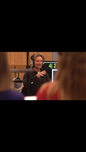 Eric Whitacre Instagram - I had the honor of conducting all the choir parts for @johnj_powell ‘s gorgeous score to How to Train Your Dragon 3. It was with my choir (The Eric Whitacre Singers) in Abbey Road — an absolute dream. 

One thing I vividly remember is that I had a small monitor on my podium, showing the film as I conducted. But the choir couldn’t see what I was seeing, and I couldn’t even tell them because of an NDA I had signed. So there were moments where I was laughing, or tearing up, and I could only wait until the end of the day to tell John privately how beautiful and moving it all was.