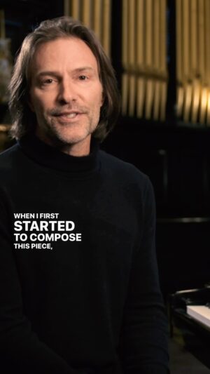 Eric Whitacre Instagram - Part 1 of a deep dive into The Sacred Veil. 

In many ways The Sacred Veil is my most ‘intentional’ work. Every note, every gesture is written in service of the story and its themes of love and loss. Here I talk about the musical representation of the “veil”, and how it is woven through the piece.