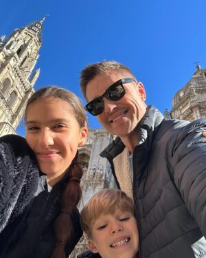 Eric Winter Instagram - Being a father has been my greatest gift! @roselyn_sanchez thank you for bringing these 2 incredible kids into our lives and thank you God for choosing us. To all of you fathers out there, Happy Father’s Day and enjoy your special day. Dad I miss you every day. Just want to say thank you! #happyfathersday ❤️🥃