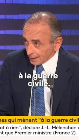 Éric Zemmour Instagram - Quand deux peuples se partagent une terre, on court à la guerre civile.

#JeVoteReconquête #Legislatives