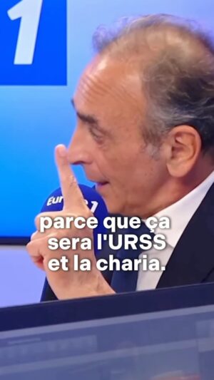 Éric Zemmour Instagram - Jadis, la gauche défendait la classe ouvrière. Aujourd’hui, elle défend le peuple arabo-musulman.

Jean-Luc Mélenchon est le Staline de ce nouveau peuple. Le Front populaire au pouvoir, c’est l’URSS et la charia.

#MonVoteReconquête