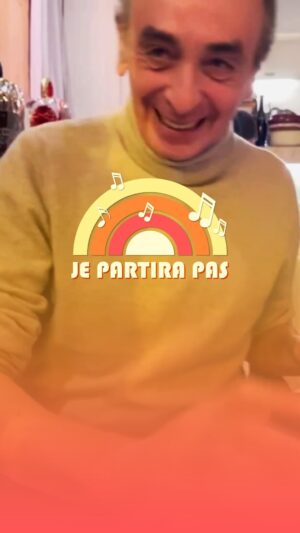 Éric Zemmour Instagram - « Je partira pas » 🎶