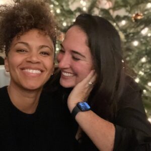 Erica Luttrell Instagram - Merry Merry Happy Happy from our little nook to yours. ❄️🎅🏻🎄💚
