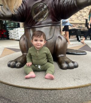 Erica Page Instagram - Rio’s 1st Road Trip, Beach Trip, & Wedding 🚗🌊🤵🏻‍♂️

#momlife #weekenddump #boymom #firsttimemom #babyboy #rioreymarquez #prettyobsessed