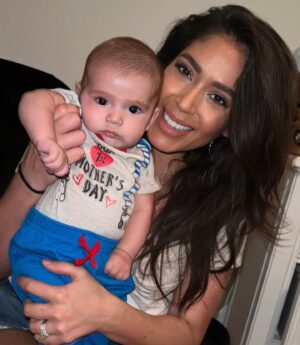 Erica Page Instagram - Had my first Mother’s Day thanks to you ❤️ it was exactly how I wanted, laying in bed watching Netflix all day with you cuddled up by my side. 🥰 I love being your mommy. You challenge me & motivate me to be the absolute best me that I’ve always wanted to be ❤️ #rioreymarquez #mothersday #newmom #prettyobsessed #boymom #momlife #grateful