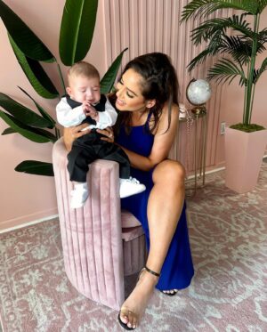 Erica Page Instagram - Rio had his first photo shoot today & he was NOT feeling it. We didn’t get a single smile out of him 😒 But hopefully at least a few came out good because they will be in the August anniversary issue of @aman_mag Thank you @amani_sams for the invite & making Rio’s first photo shoot so special 🥰❤️ 

#momlife #momandson #boymom #prettyobsessed #photoshoot #RioReyMarquez