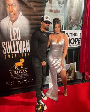 Erica Page Instagram - This momma stepped out for her first event in over a YEAR! After 9 months of being pregnant then adjusting to mom life the last couple months, it was nice to get back out there. I’m so excited to get back to work & can’t wait to see what’s next. 🙏🏼 

Shoutout to my sissy @cassandralianaa for being my date. to @onekristenwhite for slaying the hair & makeup (per usual 😜) @fashionnova for the unexpected dress I thought I’d never wear but came through. And of course @spanx bc, well…duhhhhh lol 

#moviepremiere #actresslife #momlife #postpartum #boymom #newmom #lifewithouthope #ootn #prettyobsessed #backatit