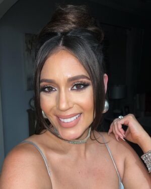 Erica Page Instagram - This momma stepped out for her first event in over a YEAR! After 9 months of being pregnant then adjusting to mom life the last couple months, it was nice to get back out there. I’m so excited to get back to work & can’t wait to see what’s next. 🙏🏼 

Shoutout to my sissy @cassandralianaa for being my date. to @onekristenwhite for slaying the hair & makeup (per usual 😜) @fashionnova for the unexpected dress I thought I’d never wear but came through. And of course @spanx bc, well…duhhhhh lol 

#moviepremiere #actresslife #momlife #postpartum #boymom #newmom #lifewithouthope #ootn #prettyobsessed #backatit