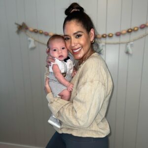 Erica Page Instagram - 7 weeks of loving you, holding you, worrying about you, feeding you, changing you, and being there for you in the best way I can….I never said I was prepared for this whole mom life thing. And I tried to prepare myself for it the best way I could, but you really don’t get it until you just get it-and it happens, and the time is here. Some days I feel I succeed & others I don’t. But no matter what, I will never stop trying to be the absolute best me that i can be for YOU little Rio Rey Márquez. You literally are an Angel, & everything I didn’t know I needed but now see i could never live without. Thank you for changing me in all the best ways. I will love you forever & ever with all the deepest depths of my soul for an eternity❤️ #mibebe #rioreymarquez #momlife #firsttimemom #boymom