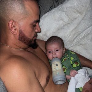 Erica Page Instagram - 7 weeks of loving you, holding you, worrying about you, feeding you, changing you, and being there for you in the best way I can….I never said I was prepared for this whole mom life thing. And I tried to prepare myself for it the best way I could, but you really don’t get it until you just get it-and it happens, and the time is here. Some days I feel I succeed & others I don’t. But no matter what, I will never stop trying to be the absolute best me that i can be for YOU little Rio Rey Márquez. You literally are an Angel, & everything I didn’t know I needed but now see i could never live without. Thank you for changing me in all the best ways. I will love you forever & ever with all the deepest depths of my soul for an eternity❤️ #mibebe #rioreymarquez #momlife #firsttimemom #boymom