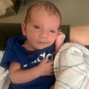 Erica Page Instagram - Rio Rey Márquez….you will never understand the depths of how much you’ve changed my life in the nearly 2 short weeks you’ve been here. You literally are everything I didn’t know I needed. 🥺 You are SO incredibly loved by so many already, & mommy & daddy promise to make you the best little boss chingon you can possibly be. Love you to infinity & beyond. And thank you, for being the biggest blessing that I now see I ran from for so long. God’s timing never fails 💙 2/27/23 born at 9:19 am #RioReyMarquez #angelbaby #mypiscesbaby #firsttimemom #boymom #momlife #mommy #prettyobsessed